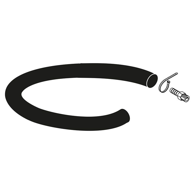 Výfuková hadica – obrusovačky a brúsky fotografia produktu